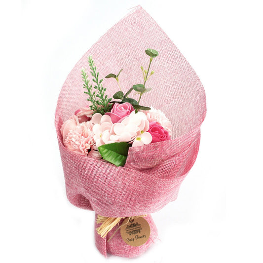 Pink Standing Soap Flower Bouquet - Special