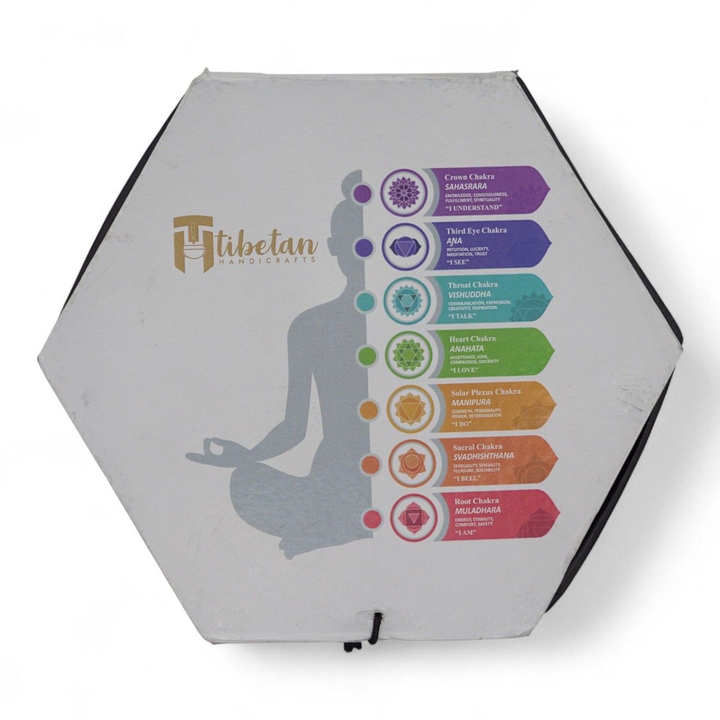 Moon Phase Singing Bowl Set- Black 10.7cm