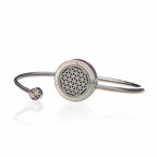 Aromatherapy Jewellery Crystal Bracelet - Flower of Life - 20mm