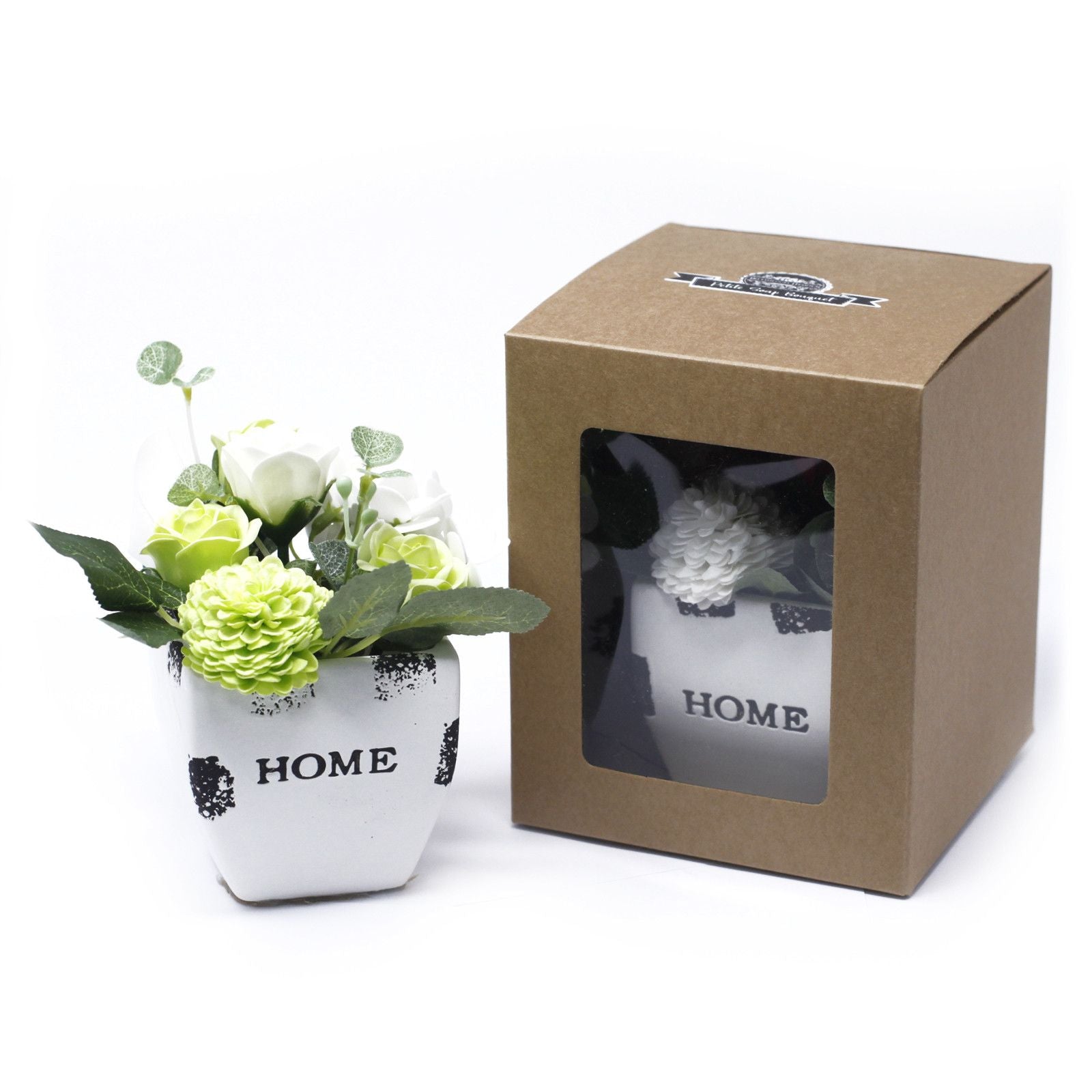 Bouquet Petite Flower Pot - Pastel Green