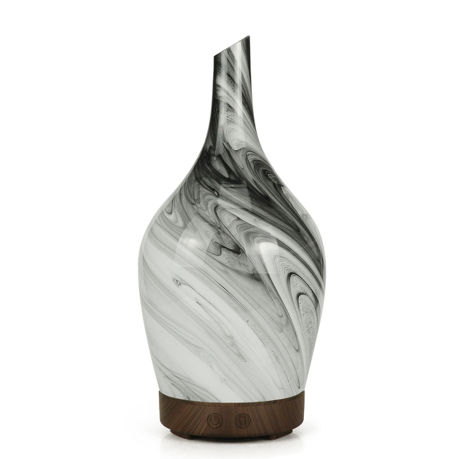 Aroma Atomiser - Glass Abstract Grey UK Plug