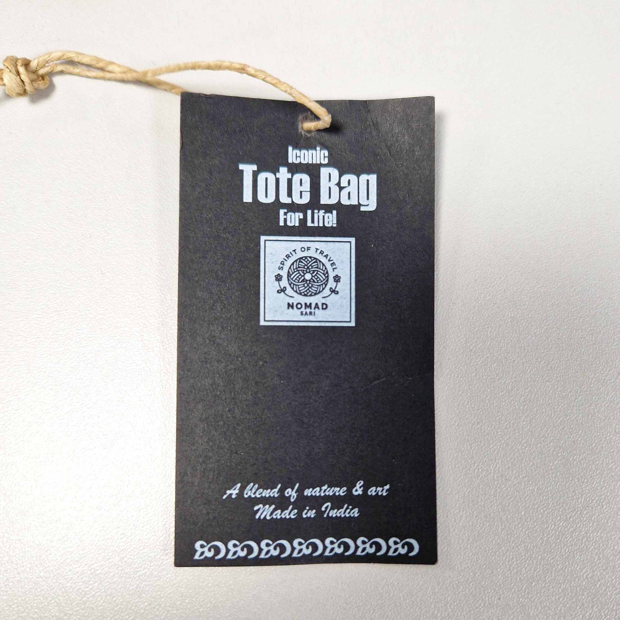 Iconic Basic Tote Bag - ACCESS ALL AREA - Natural 4oz