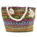 Rope Handle Bag - Bali Tan & Tones