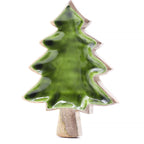 Lost in the Forrest -  Enamel Tree Wooden Bowl - 25x19cm