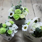 Bouquet Petite Flower Pot - Pastel Green