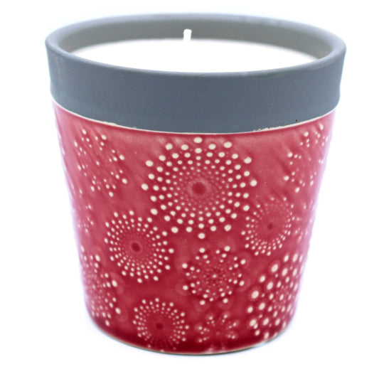 Home is Home Candle Pots - Rambling Rose