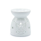 Oil Burner Angel Cut Out- White