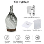 Aroma Atomiser - Glass Abstract Grey UK Plug
