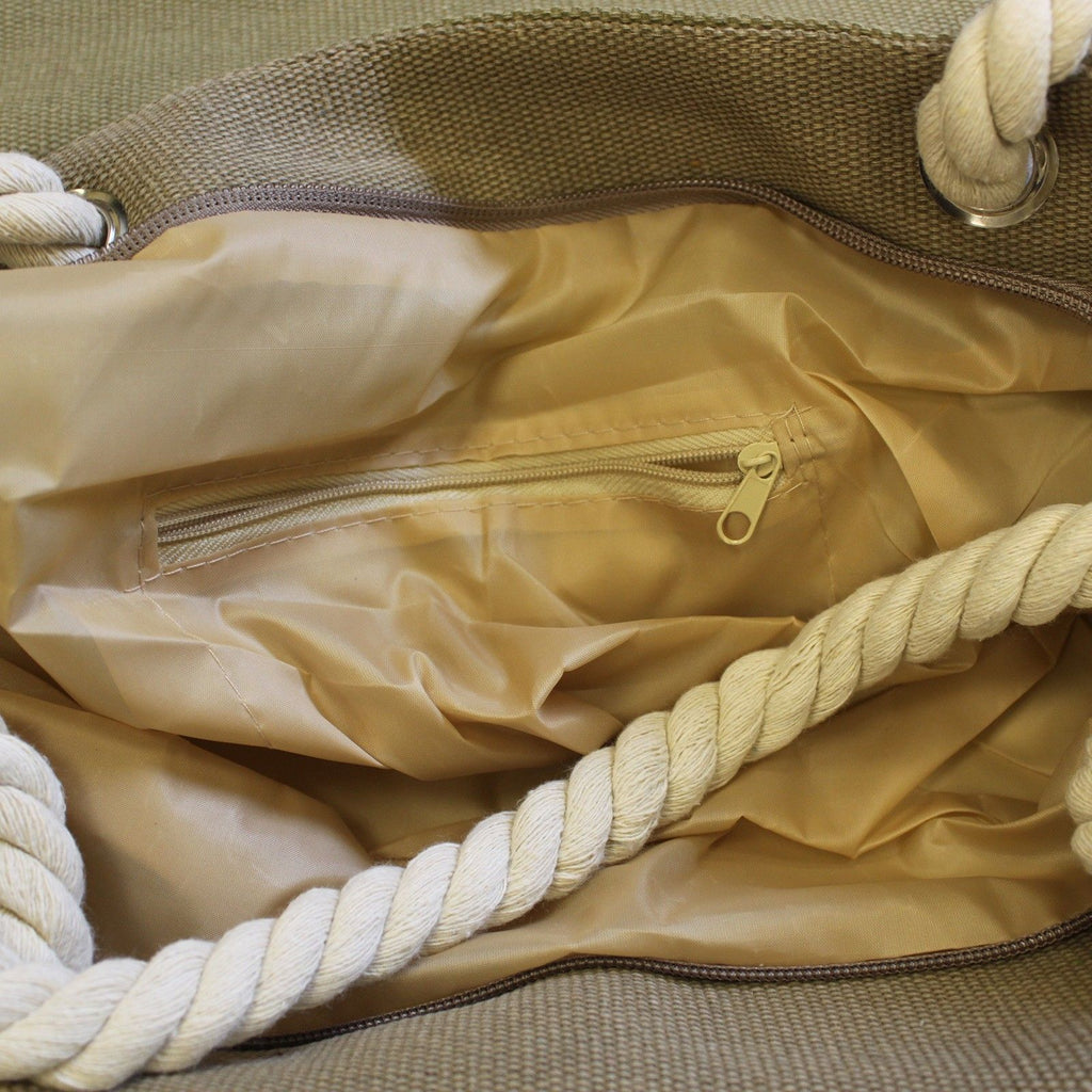 Rope Handle Bag - Two Cats