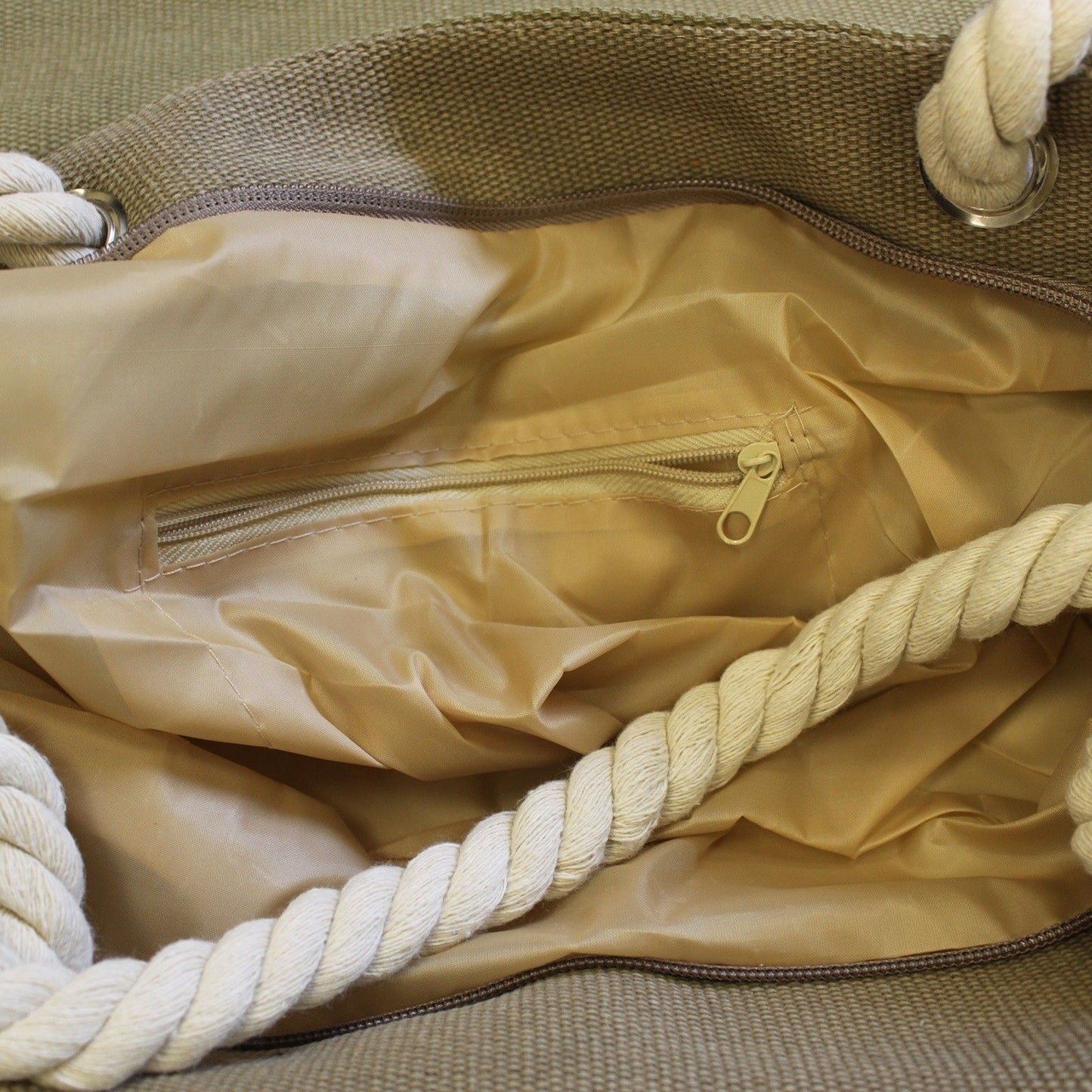 Rope Handle Bag - Two Cats