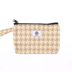 Soft & Natural Handy Gift Pouches & Loop - (assorted materials) -20x13cm