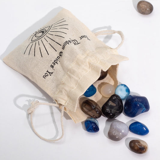 Bulk Mixed Agate - 1kg (aprox. 70 stones)