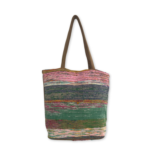 Recycled Big Rug Bag - Shades of Dusk