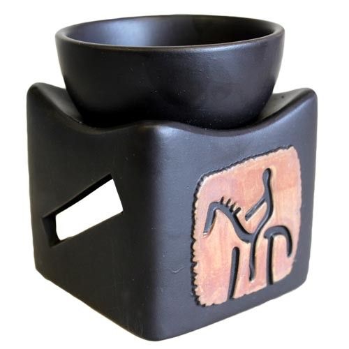 Square Activity Oil Burner - Horse Riding